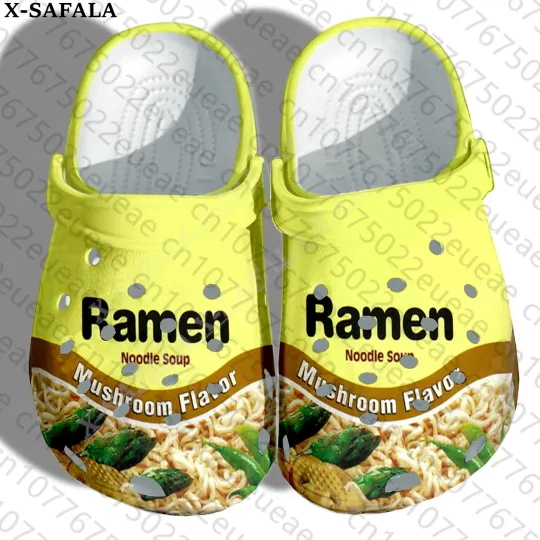 Discover Funny Maruchan Ramen Noodles Clogs
