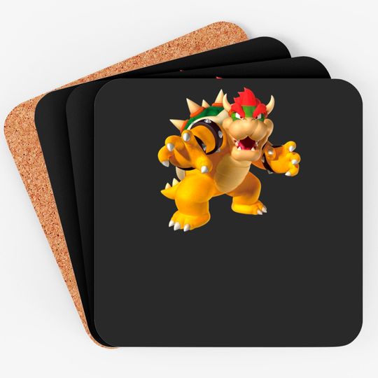 Discover Mario Coasters Super Mario Bowser 3D Poster