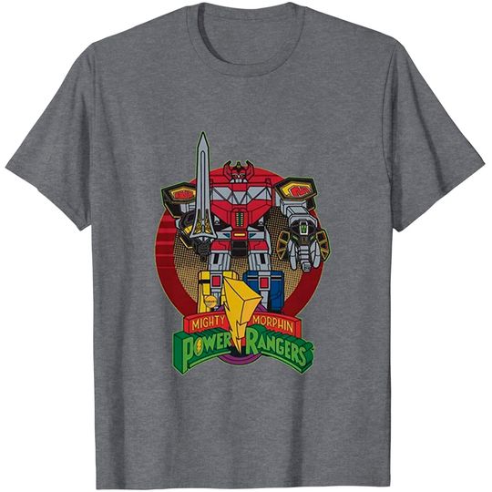 T-shirt Unissexo Power Rangers Mighty Morphin