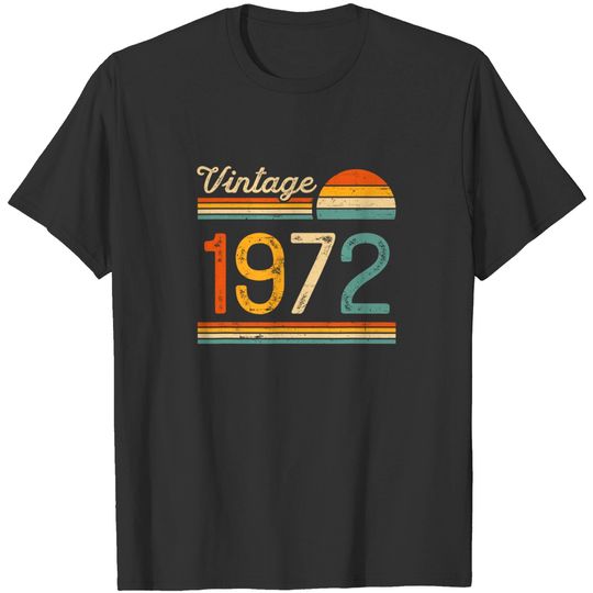T-shirt Unissexo Vintage 1972