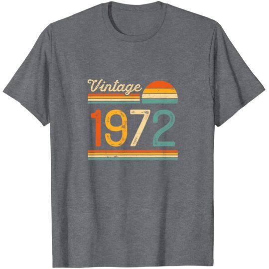 T-shirt Unissexo Vintage 1972