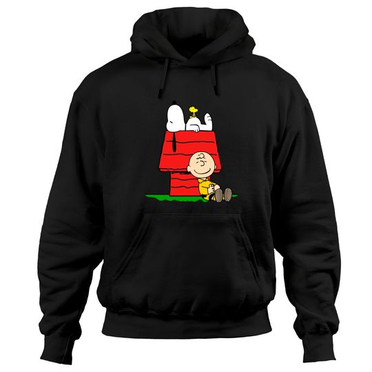 Discover Snoopy Woodstock and Charlie Brown take a nap - Snoopy - Hoodie