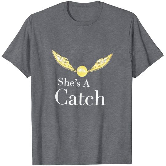 Harry Potter Quidditch T-Shirt Camiseta Manga Curta Snitch Harry Potter
