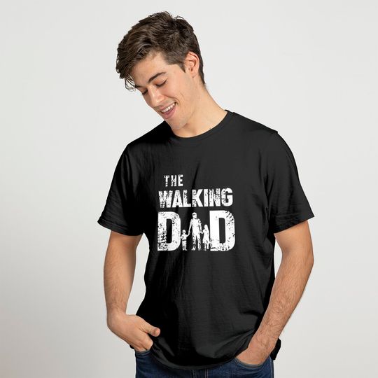 Discover T-shirt para Homem The Walking Dad Bebé Pai e Filha T-shirt Impressionante