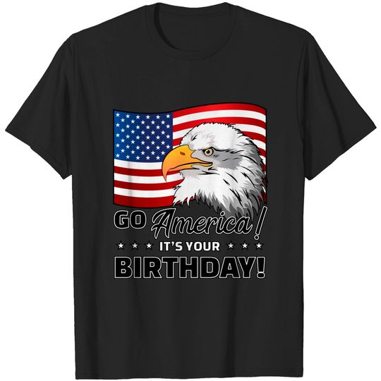 Discover 4th of July American Flag Eagle - 4th Of July - T-Shirt