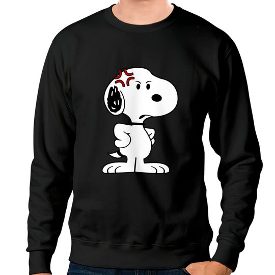 Discover Angry Snoopy - Snoopy - Sweatshirts