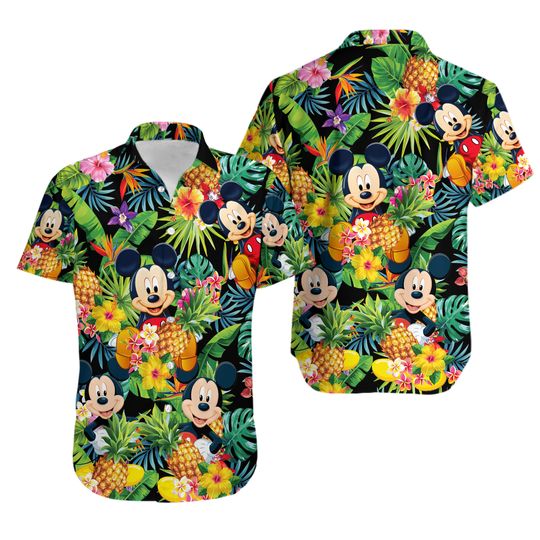 Discover Disney Hawaiian Shirt Summer Beach Trip Family Hawaiian Shirt