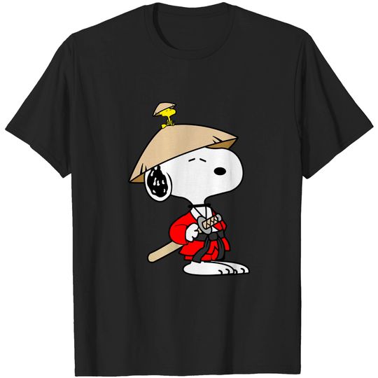 Discover Snoopy Samurai - Snoopy - T-Shirt