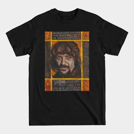 Discover Waylon Jennings - Waylon Jennings - T-Shirt