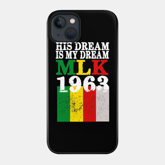 Discover Vintage MLK Dream Phone Case - Powerful Message