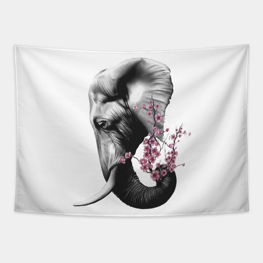 Discover Elephant - Elephant - Tapestry