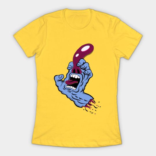 Discover Screaming Pixel Hand - Screaming Hand - T-Shirt