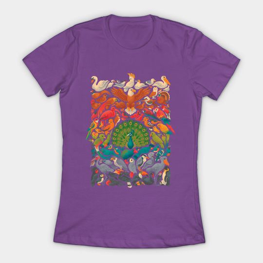 Discover Aerial Spectrum - Bird - T-Shirt