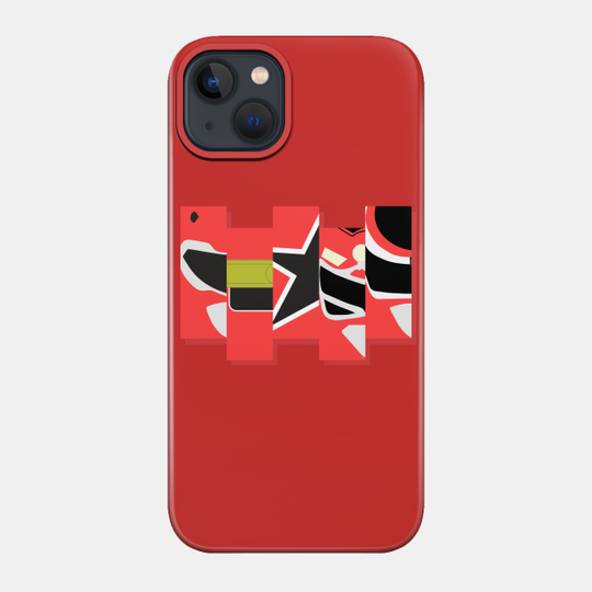 Discover Forever Red - Power Rangers - Phone Case