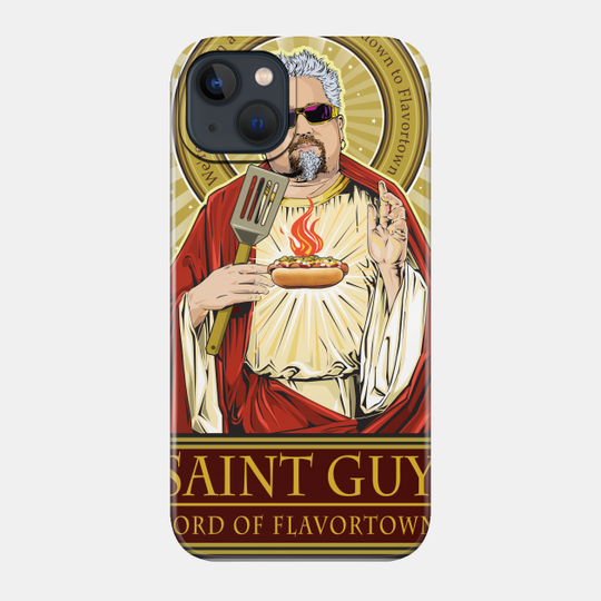 Discover Saint Guy - Guy Fieri - Phone Case