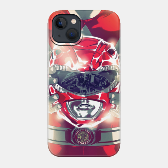 Discover Forever Red - Red Ranger - Phone Case