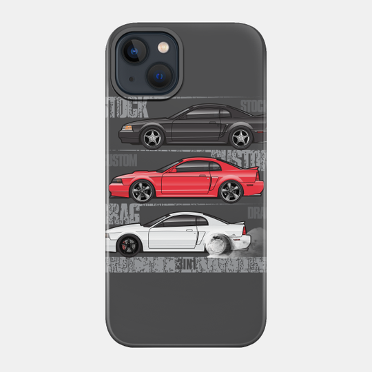 Discover 3 in One Stangs Stances - Mustang - Phone Case