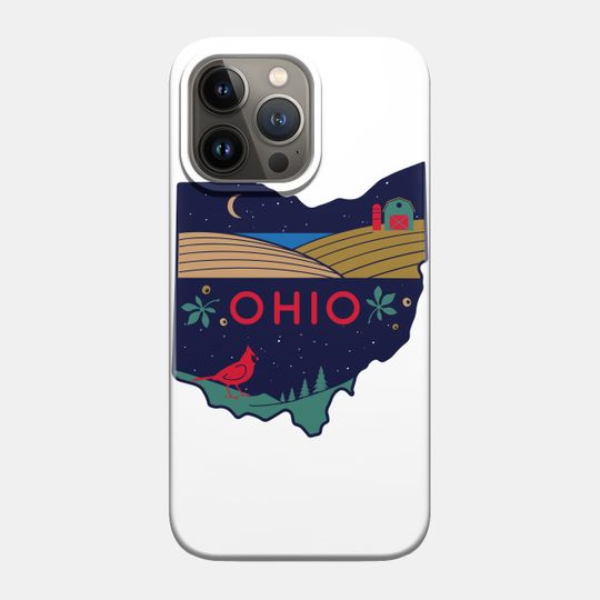 Discover Great State of Ohio nature graphic - Ohio - Phone Case
