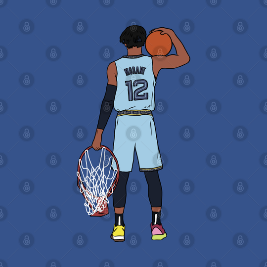 Discover Ja Morant And The Rim - Ja Morant - Tapestry
