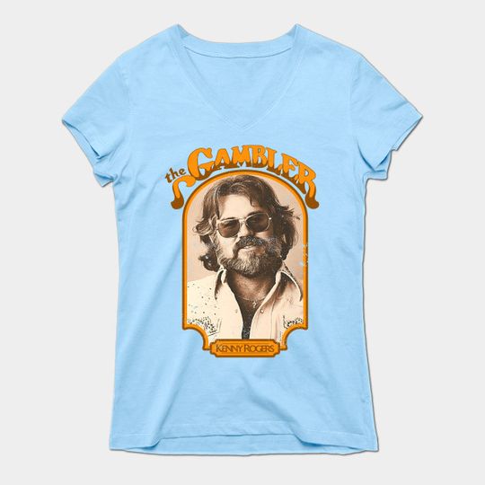 Discover Kenny The Gambler - Kenny Rogers - T-Shirt