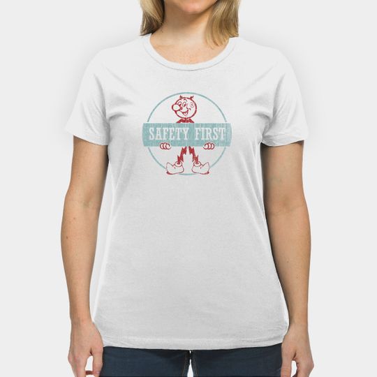 Discover safety first - Reddy Kilowatt - T-Shirt