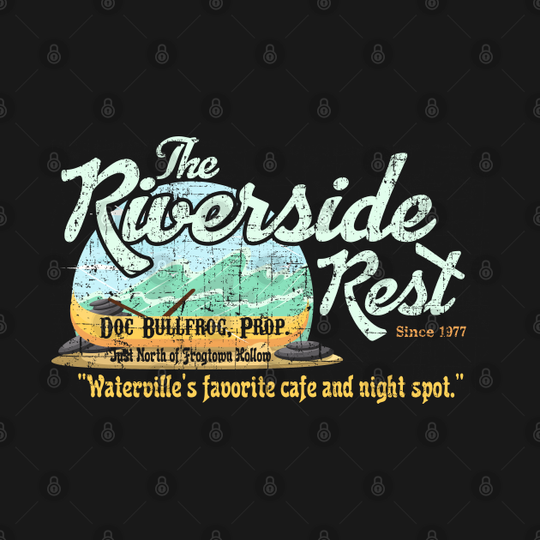 Discover Riverside Rest from Emmet Otter's Jug band Christmas - Emmet Otters Jug Band Christmas - T-Shirt