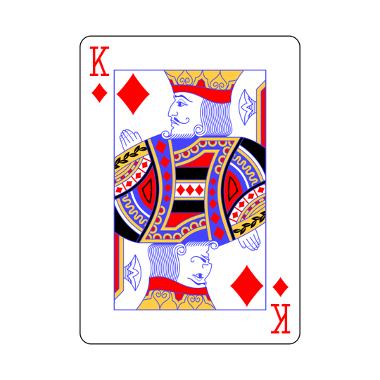 Discover King of Diamonds - Cards - T-Shirt