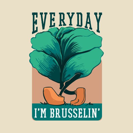 Discover Everyday I´m Brusselin - Brusselin - T-Shirt