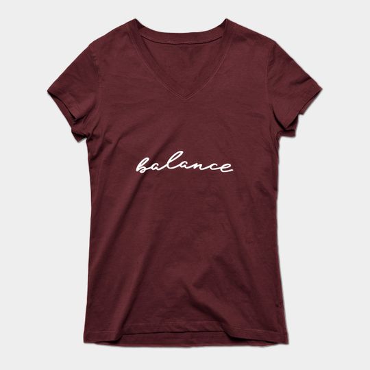 Discover Balance the word - Balance - T-Shirt