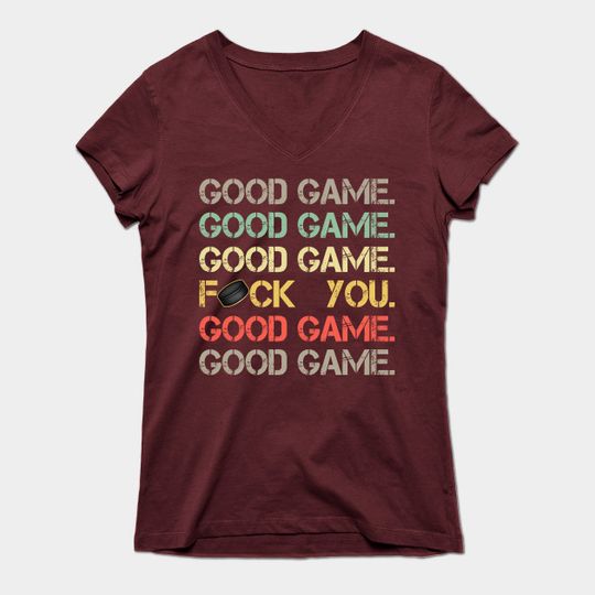Discover Good Game Hockey Humor T-Shirt