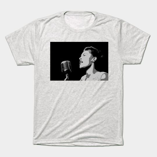 Discover Billie Holiday Artwork T-Shirt