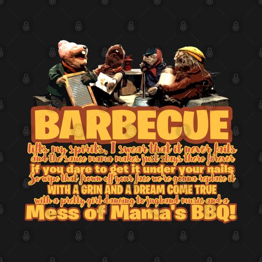 Discover Barbecue BBQ from Emmet Otter's Jug Band Christmas - Emmet Otters Jug Band Christmas - T-Shirt