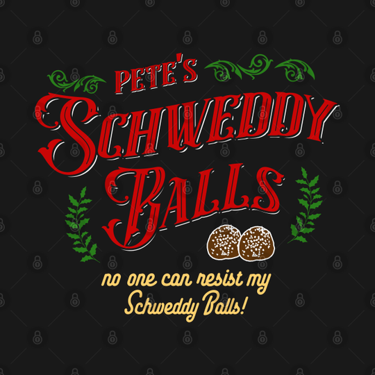 Discover Schweddy Balls V.2 - Christmas - T-Shirt
