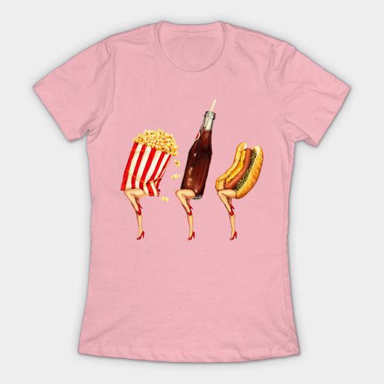 Discover Movie Girls - Food - T-Shirt