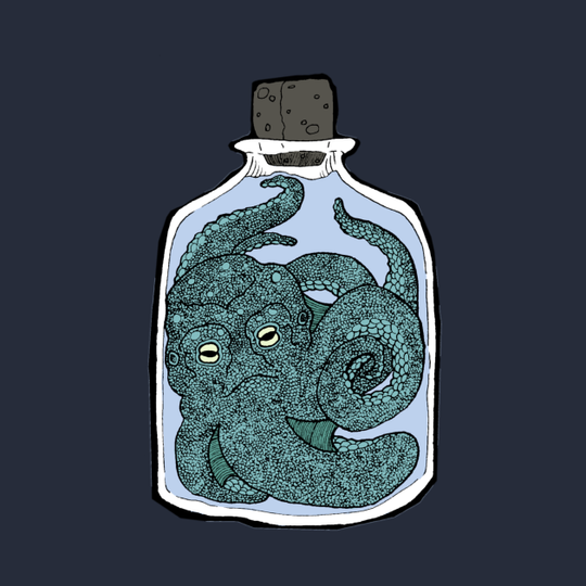 Discover Freshwater Octopus - Octopus - T-Shirt