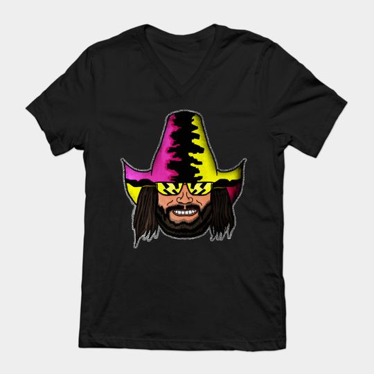 Discover Smiling Madness - Macho Man Randy Savage - T-Shirt