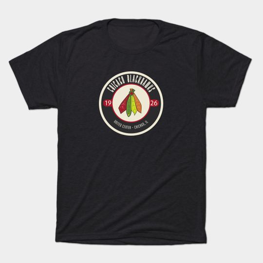Discover Chicago Hockey Blackhawks - Sports - T-Shirt