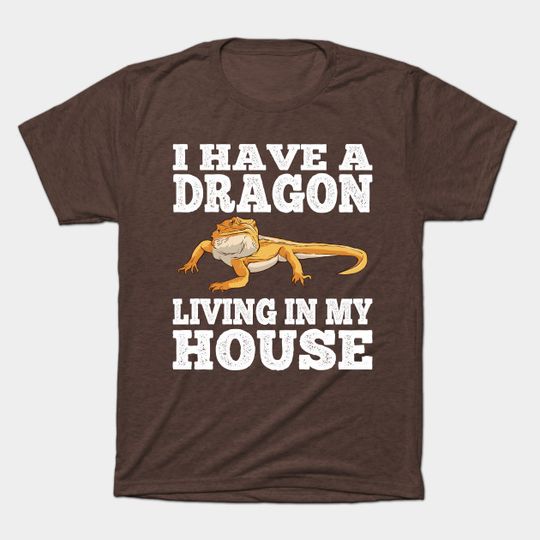 Discover Bearded dragon reptile dragon pet - Gift - T-Shirt