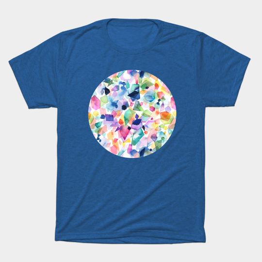 Discover Pocket - Vichy Black Yellow - Abstract - T-Shirt