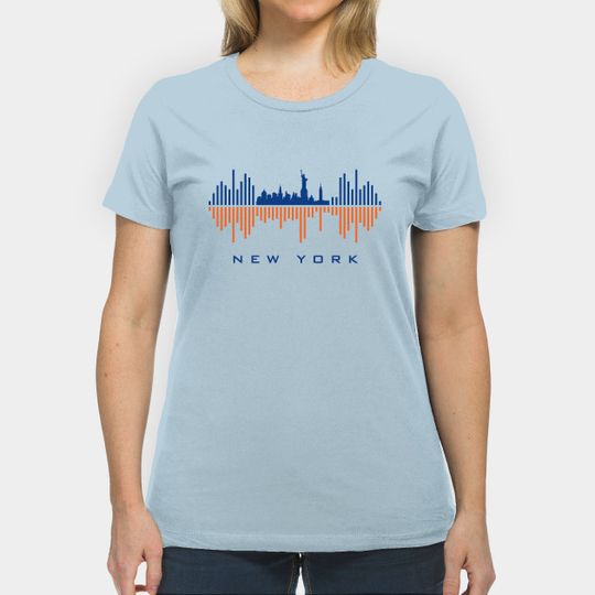 Discover New York City Soundwave - New York - T-Shirt