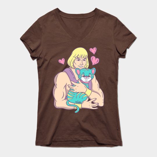 Discover He-Man's Cat - He Man - T-Shirt