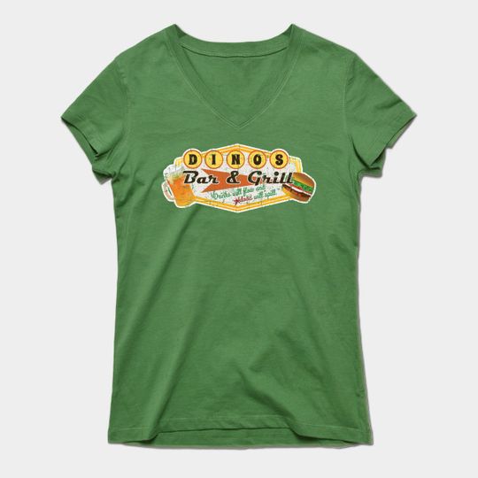Discover Dino's Bar and Grill from The Boys are Back in Town - Thin Lizzy - T-Shirt