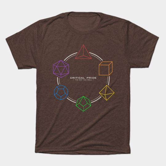 Discover DnD Critical Pride LBGT - Dnd Pride - T-Shirt