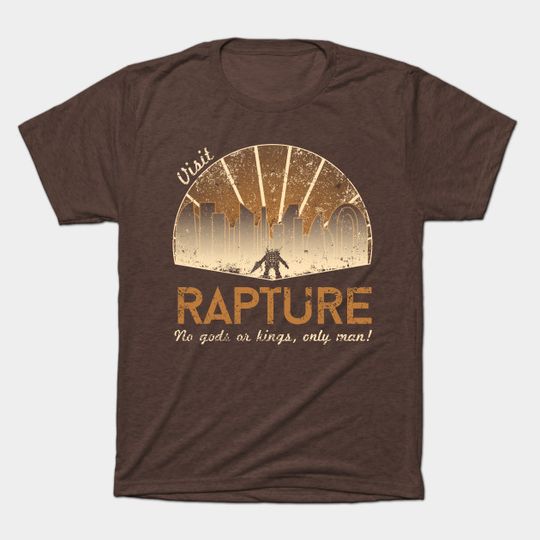 Discover Visit Rapture - V2 - Bioshock - T-Shirt