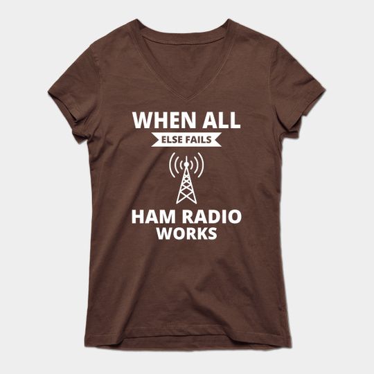 Discover Ham Radio Humor Slogan - Ham Radio - T-Shirt