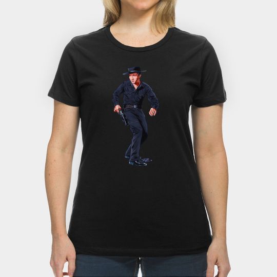 Discover Marty Robbins - An illustration by Paul Cemmick - Marty Robbins - T-Shirt