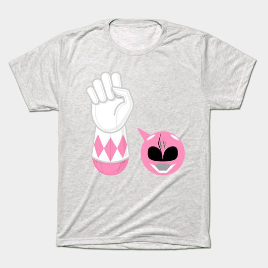 Discover PINK RANGER hand-power - Power Rangers - T-Shirt