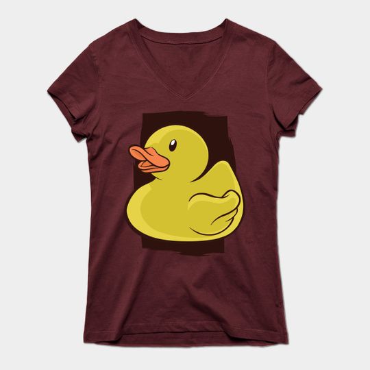 Discover Yellow Rubber Duck Design - Rubber Duck - T-Shirt