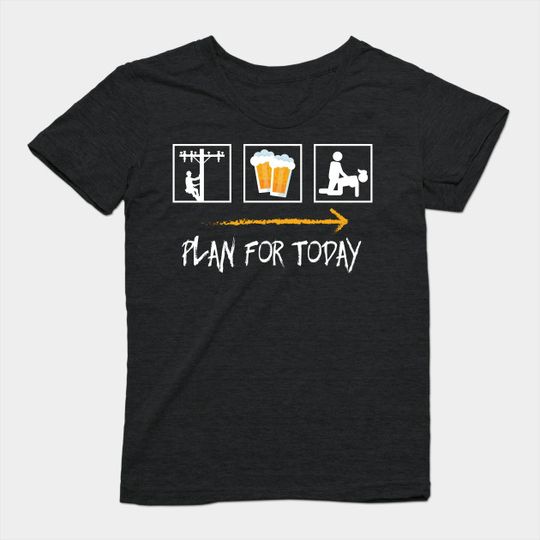 Discover Plan For Today Funny Joke Gift - T-Shirt