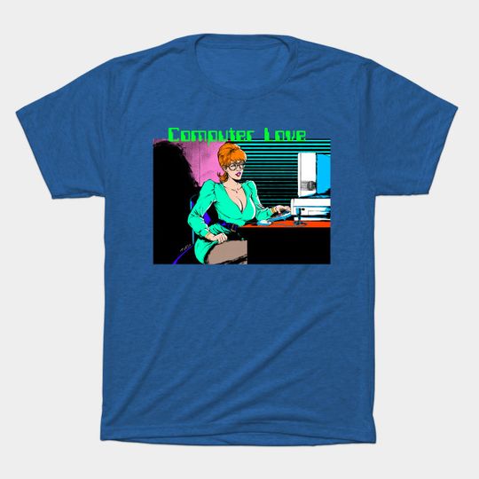 Discover Computer Love - Amiga - T-Shirt